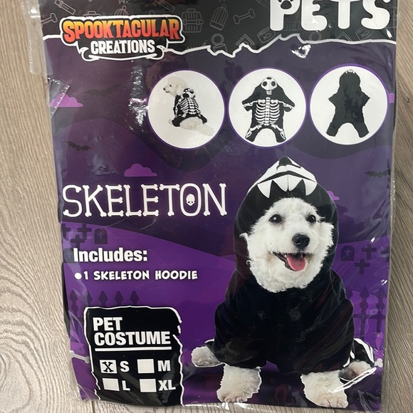 Source Unknown Dog Spooktacular Creations Small Dog Skeleton